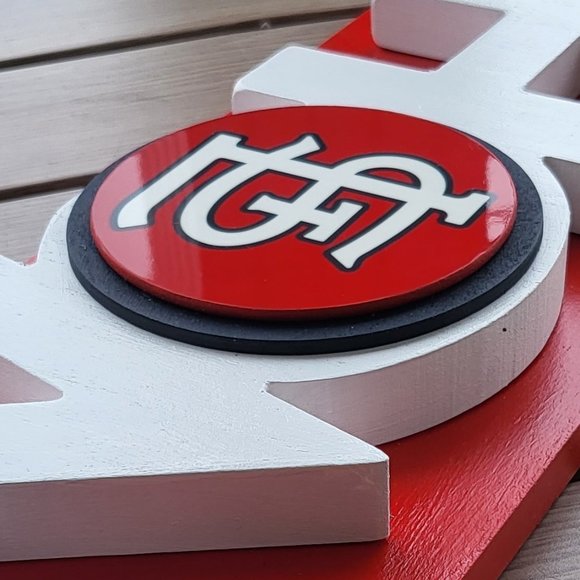 ST. LOUIS CARDINALS "HOME" Wood Decor Sign "BRAND NEW" - Picture 5 of 8